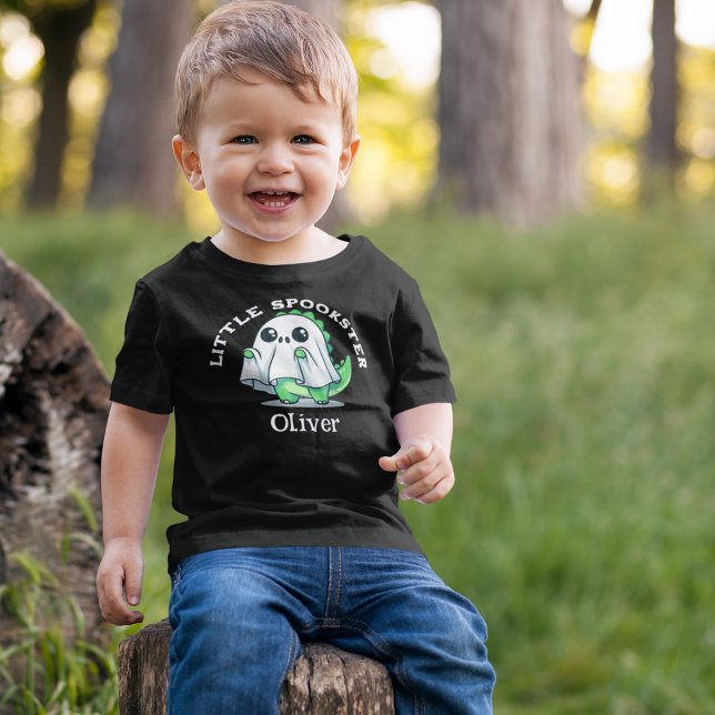 Camiseta Para Bebê Dinossauro Bonito, Louco, Nome Personalizado, Hall (Criador carregado)