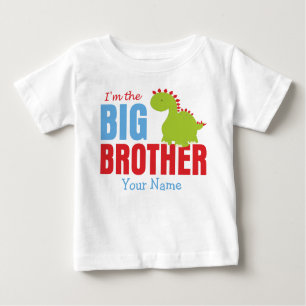 Camiseta Para Bebê Dinossauro do big brother personalizado