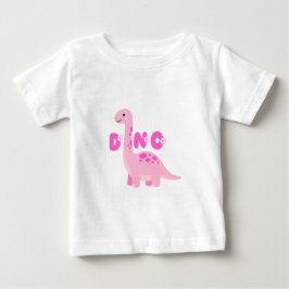 Camiseta Para Bebê Dinossauro fofo 🦕 