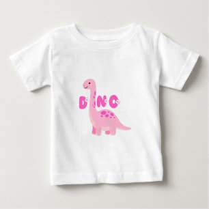 Camiseta Para Bebê Dinossauro fofo 🦕