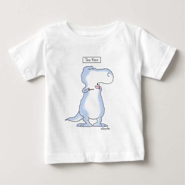 Camiseta Para Bebê Dinossauro TEA REX de Boynton (Frente)
