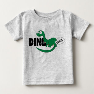 Camiseta Para Bebê DinoToot: Bebê de Bronto