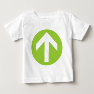 Camiseta Para Bebê Disco da seta