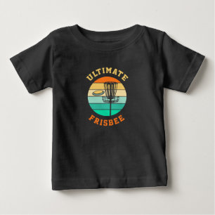 Camiseta Para Bebê Disk Golf Ultimate Frisbee