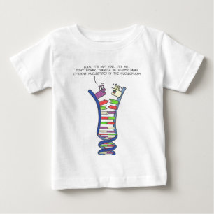 Camiseta Para Bebê Dissolução do ADN - t-shirt infantil
