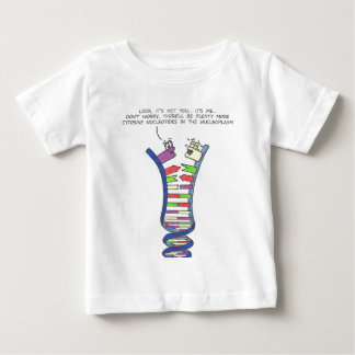 Camiseta Para Bebê Dissolução do ADN - t-shirt infantil