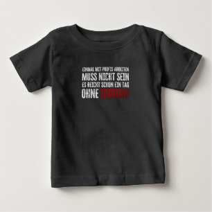 Camiseta Para Bebê Dito espirituoso sobre trabalho e colegas