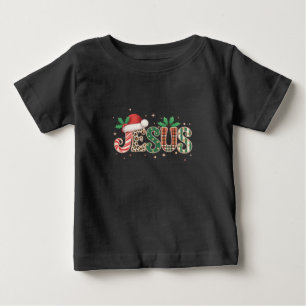 Camiseta Para Bebê Dito Religioso Cristão Jesus Fé Versículo da Bíbli