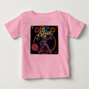 Camiseta Para Bebê Diva do Disco Preguiça