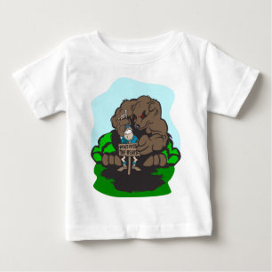 Camiseta Para Bebê Diversão de acampamento