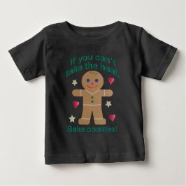 Camiseta Para Bebê Diversão "Se você não pode pegar o calor" Gingerpã
