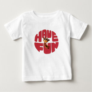 Camiseta Para Bebê Divirta-se em T-Shirt