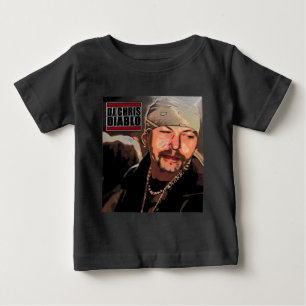 CAMISETA PARA BEBÊ DJ CHRIS DIABLO - RASTA