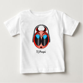 Camiseta Para Bebê DJ Poopsi T-Shirt