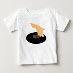 Camiseta Para Bebê DJ Scratch