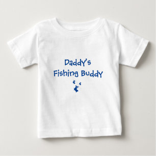 Camiseta Para Bebê Do "camisa do amigo da pesca pai"