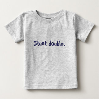 Camiseta Para Bebê Dobro do conluio