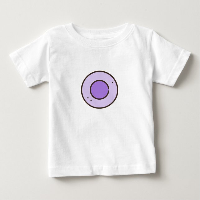Camiseta Para Bebê doce (Frente)