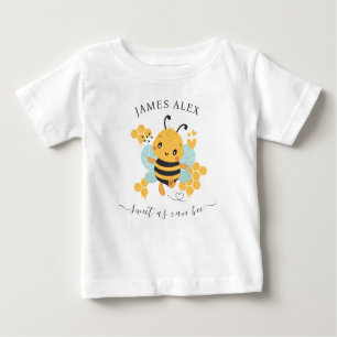 Camiseta Para Bebê Doce como pode ser o nome do bebê