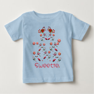 Camiseta Para Bebê Doce Fofo Fashionista