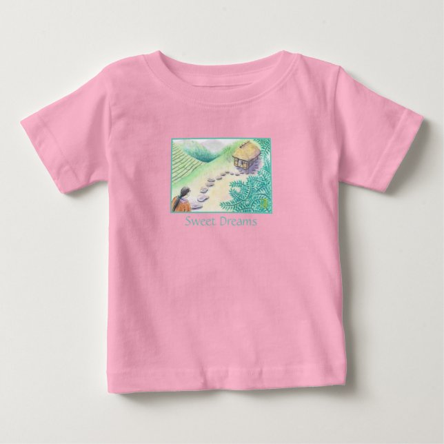 Camiseta Para Bebê Doces Sonhos (Frente)