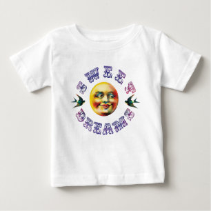 Camiseta Para Bebê Doces Sonhos