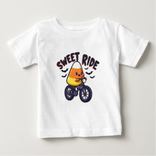 Camiseta Para Bebê Docinho Engraçado De Milho De Milho De Milho