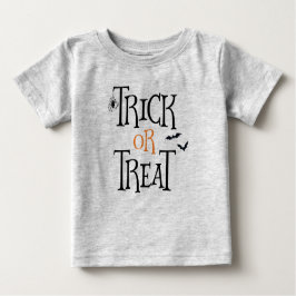 Camiseta Para Bebê Doçura ou travessura o Dia das Bruxas