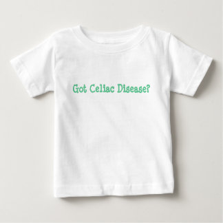 Camiseta Para Bebê Doença celíaca obtida? T-shirt de Babby