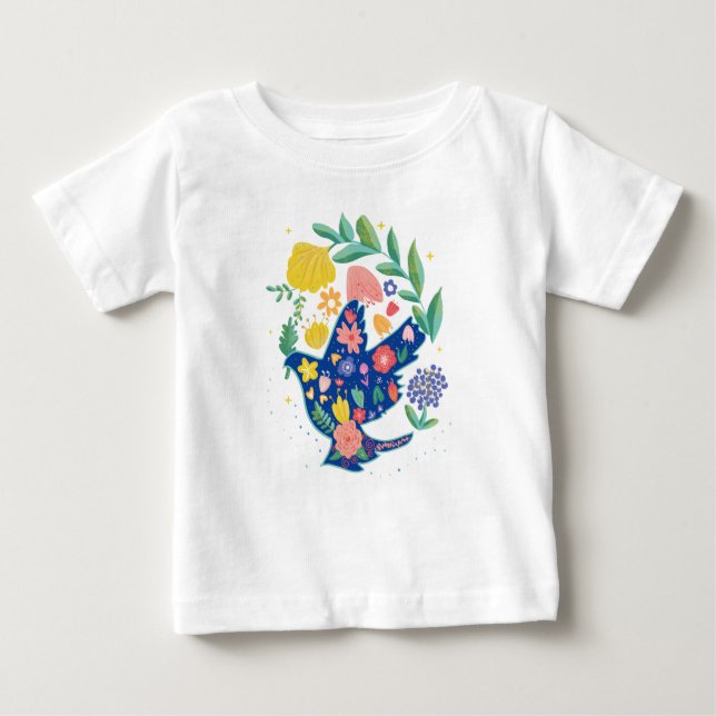 Camiseta Para Bebê Doença da Paz (Frente)