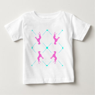 Camiseta Para Bebê Dogue Alemão Préppy