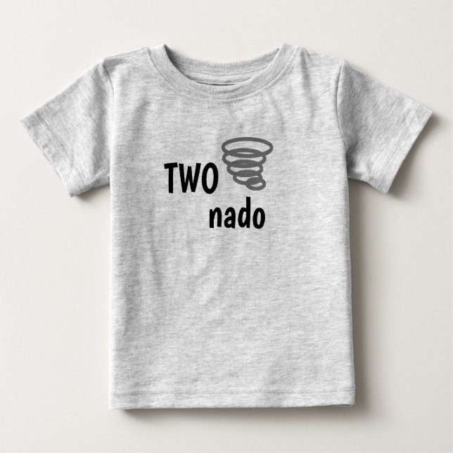 Camiseta Para Bebê Dois nados (Frente)