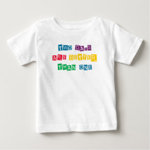 Camiseta Para Bebê Dois Pais são melhores que um