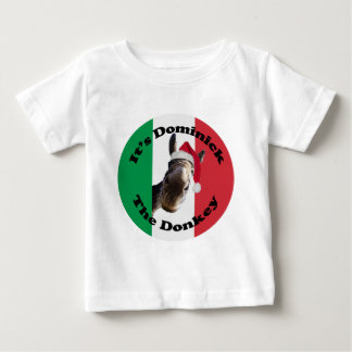 Camiseta Para Bebê dominick o asno