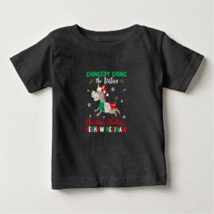 Camiseta Para Bebê Dominick O Donkey Italiano De Natal