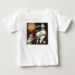 Camiseta Para Bebê Don Lupo Canino "Ano Novo"