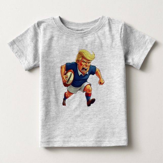 Camiseta Para Bebê Donald Trump (Frente)