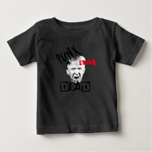 CAMISETA PARA BEBÊ DONALD TRUMP - PUNX NAO INOPERANTE!