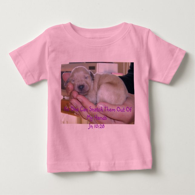 Camiseta Para Bebê Dormindo Goldendoodle Scrippy Scrippy Criança Cami (Frente)