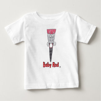 Camiseta Para Bebê Dos contos vermelhos da cidade da pintura do bebê