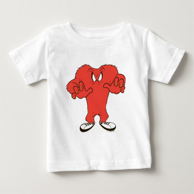 Camiseta Para Bebê Dose de Menacção do Gossamer (Frente)