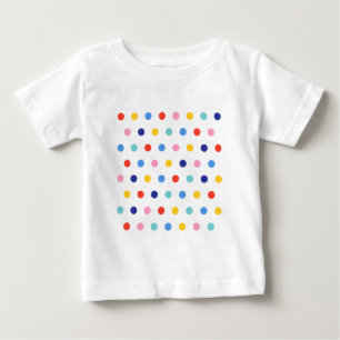 Camiseta Para Bebê Dot Delight Candy