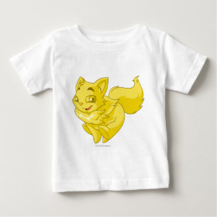 Camiseta Para Bebê Dourado