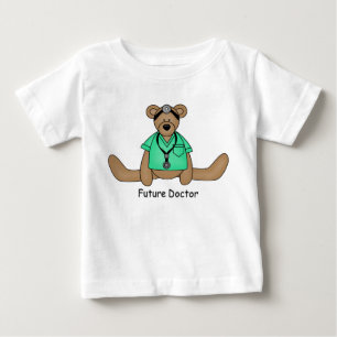 Camiseta Para Bebê Doutor futuro