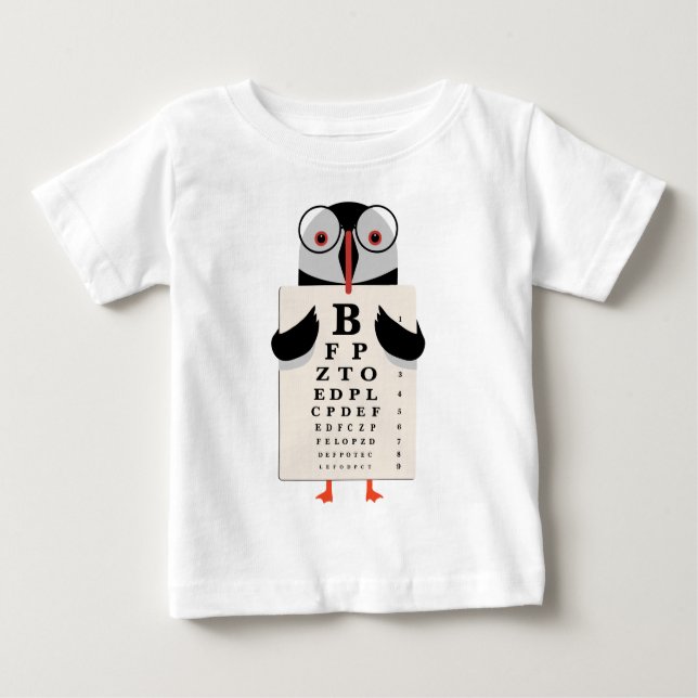 Camiseta Para Bebê Doutor Penguin (Frente)