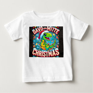 Camiseta Para Bebê Dove-Mite Christmas Baby Fine Jersey