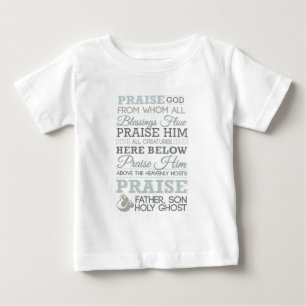 CAMISETA PARA BEBÊ DOXOLOGIA MODERNA