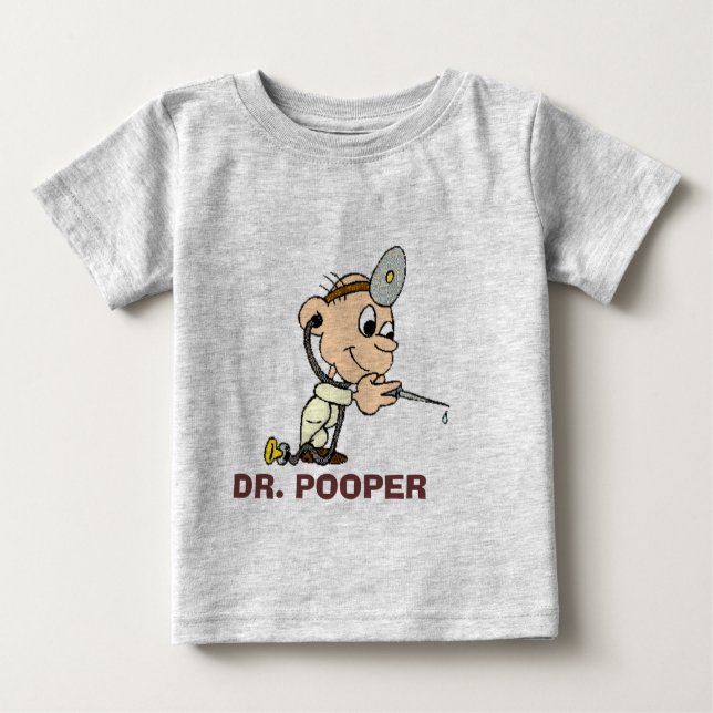 CAMISETA PARA BEBÊ DR POVO (Frente)