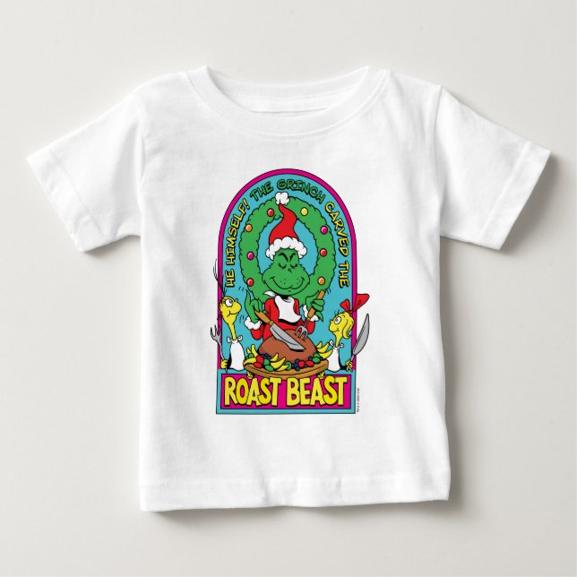 Camiseta Para Bebê Dr. Seuss | Gráfico do Fera Assada (Frente)