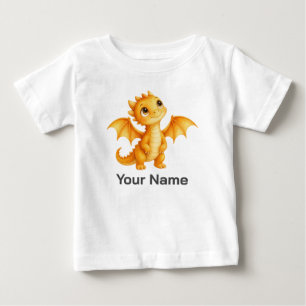 Camiseta Para Bebê Dragão Bebê Fantasia Personalizado Crianças Curios